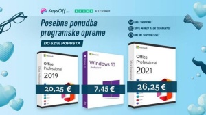 Doživljenjski Office 2021 in Windows 10/11 že od 7 evrov