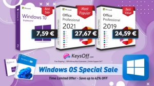 Keysoff je v Sloveniji prodal več deset tisoč pristnih doživljenjskih licenc za Windows 11 in Microsoft Office 2021 za samo 10 evrov, niste navdušeni?