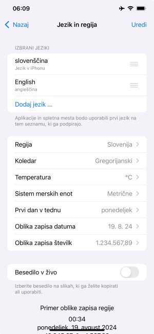 iPhone končno tudi v slovenščini!