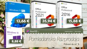 Zagotovite si doživljenjsko licenco za Microsoft Office že od 15 € in Windows 11 od 10 €